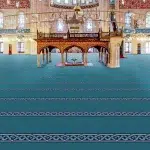 Carpet Dubai Drafted 56 Blue Color Mosque Carpets in UAE