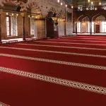 Carpet Dubai Drafted 60 Red Color Carpets For Your Mosque in Dubai