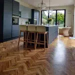 Solid Oak Parquet Flooring in UAE