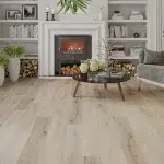Flooring 79 Classic Opal Oak LVT Flooring Installed In a Home