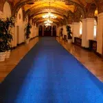 Carpet Dubai Drafted 102 Blue Color Event Carpets For Halls in Dubai