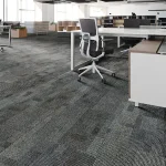 Carpet Dubai Drafted 70 Modern office carpet in Dubai with a patterned design.