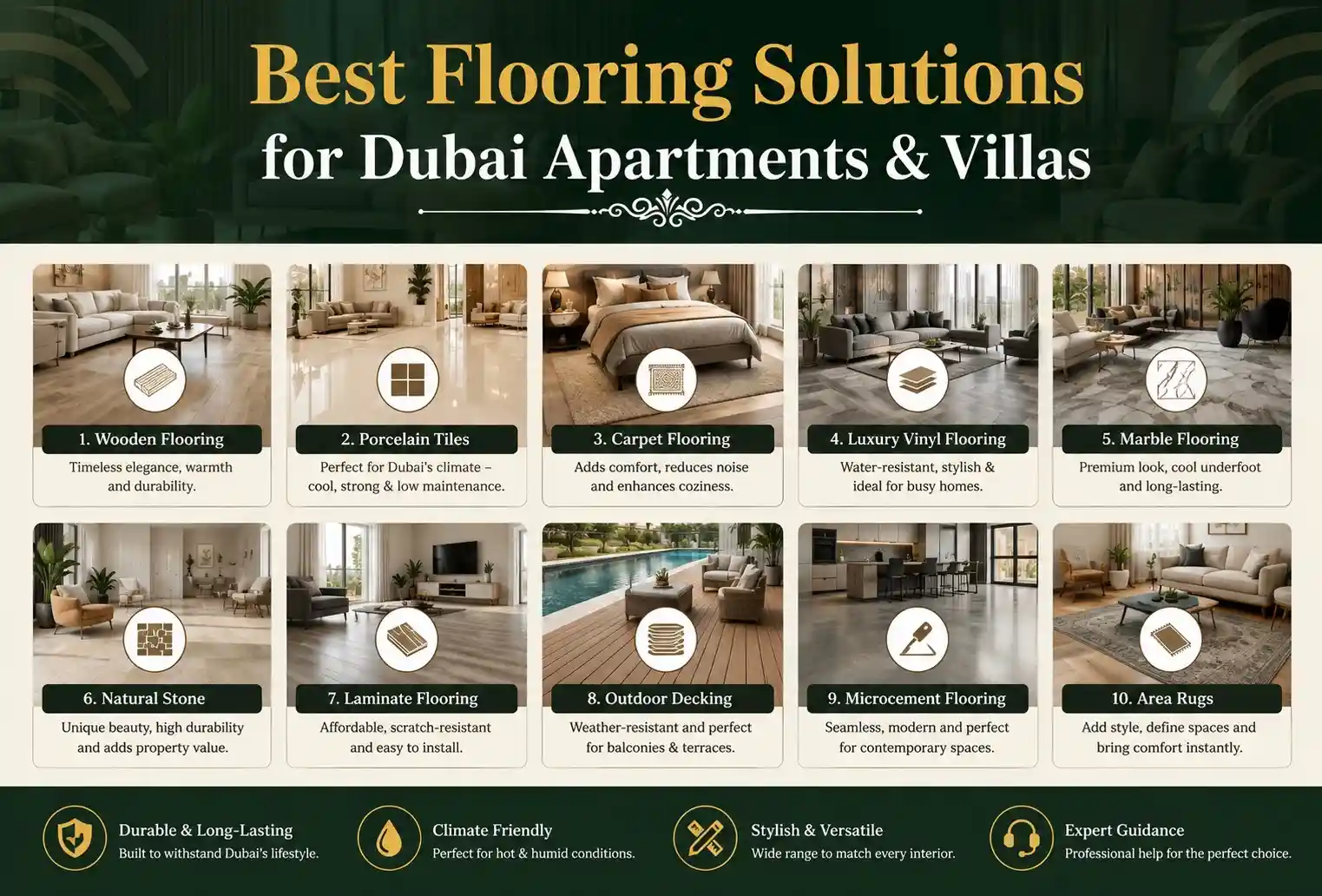 Best Flooring Solutions for Dubai Apartments & Villas 1 Flooring Solutions
