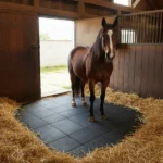 StableFlex Rubber Stable Mats for Horses 30mm - Interlocking Horse Stall Tiles