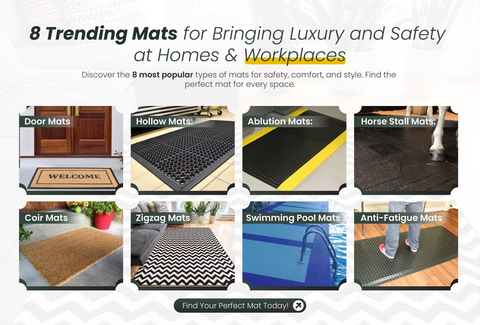 8 Best Trending Mats for Homes and Commercial Spaces in 2026 1 Trending Mats