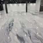 Epoxy Flooring 45 Grey + White-2