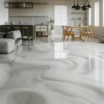 Epoxy Flooring 44 Grey-White Epoxy
