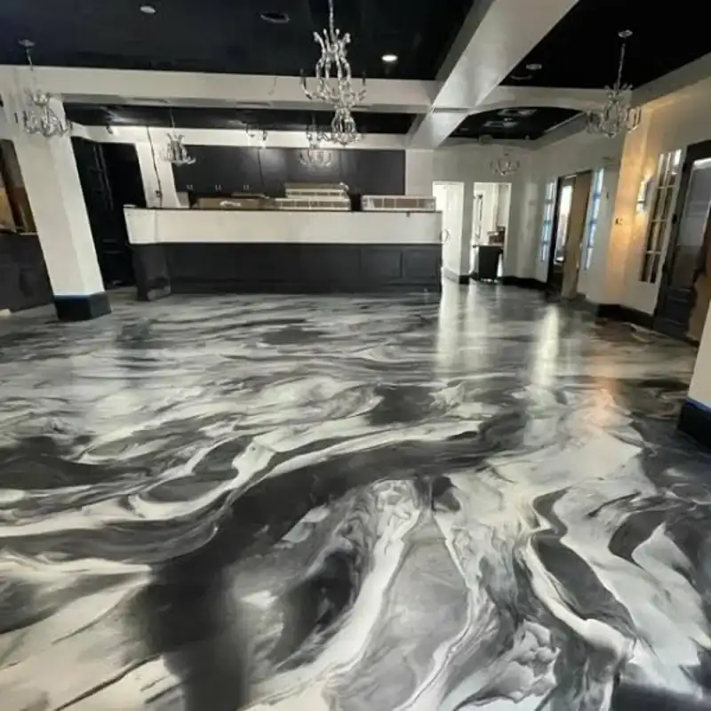 Epoxy Flooring 65 Metallic Epoxy Floorings