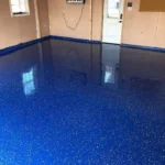 Epoxy Flooring 40 blue