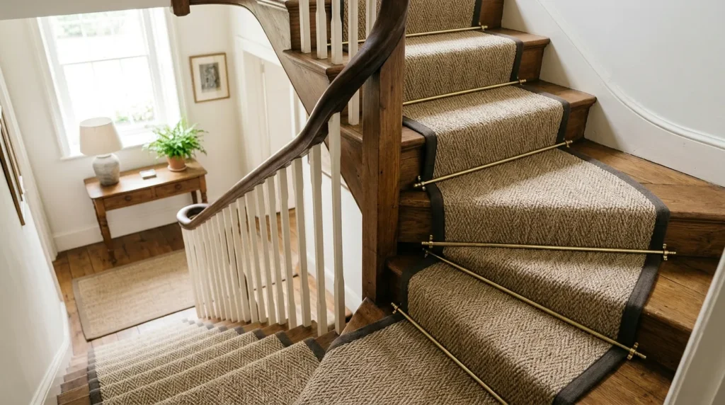 Stair 17 Fiber Sisal Stair Carpet
