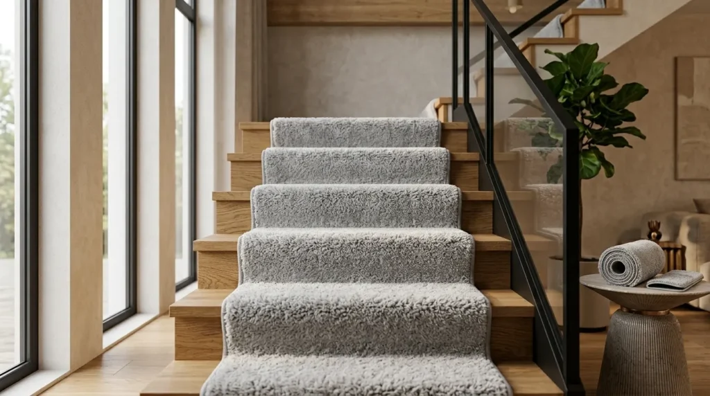 Stair 42 Fluffy Anti-slip Stair Carpet