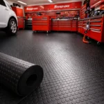 Rubber Flooring 29 Heavy-Duty Garage Rubber Flooring