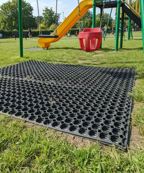 Hollow Mats 37 Hollow Rubber Grass Protection Mat