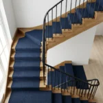 Stair 19 Luxury Blue Stair Runner Carpet