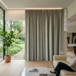 Motorized Curtains 27 Motorized Curtain (Pinch Pleat)