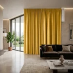 Motorized Curtains 19 Motorized Pencil Pleat Curtain