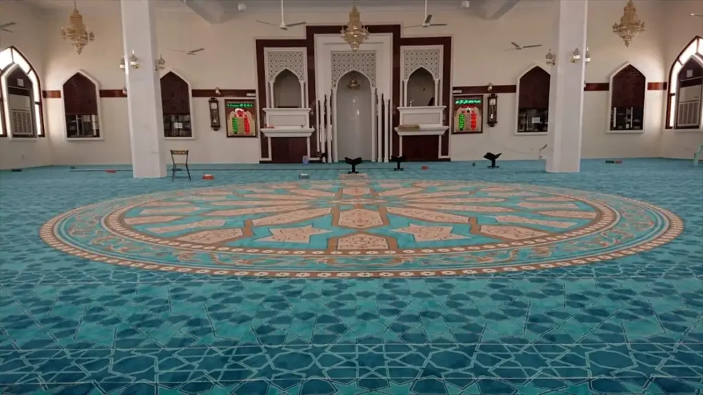 circel mosque carpets