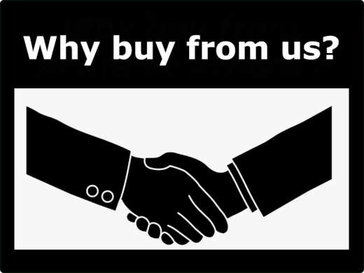 Why Buy From Us 1 why buy from us