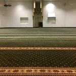 Best View of Green Border Masjid Carpet in UAE