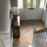 Solid Wood Parquet Pattern in Home