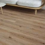 A Close Up View Of Classic Tawny Oak LVT Flooring