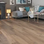 Luxury Cappuccino Oak Click LVT Flooring For Home In Dubai
