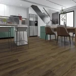 SPC Flooring Installed in a Kitchen Dubai