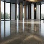 Epoxy Concrete Flooring Installed in Modern Space