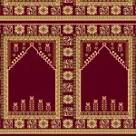 Lavender Grace Mosque Carpet For Praying in Dubai