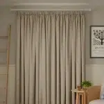 Luxury View of Pencil Pleat Curtains in Dubai