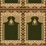 Silver Radiance Mosque Carpet