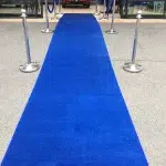 Blue Color Welcoming Carpet for your events