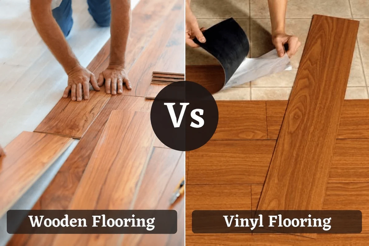wooden flooring vs vinyl flooring