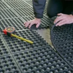 Hollow Mats 28 Hollow Rubber Mesh Mats