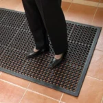 Hollow Mats 24 Rubber Mat with Drainage Holes