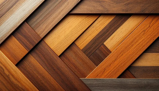 layered wooden design stockcake