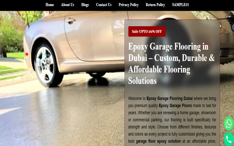 Epoxy Garage Flooring