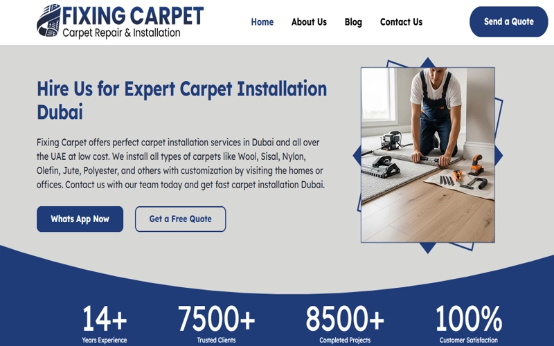 Fixing Carpet