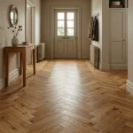Home Redesigned 33 Engineered Rustic Oak Herringbone