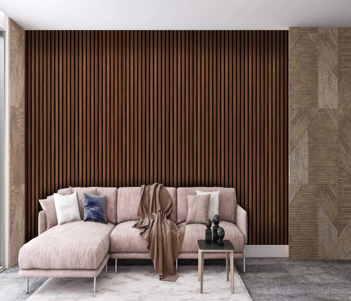 Wall Panel 20 Teak WPC Panel